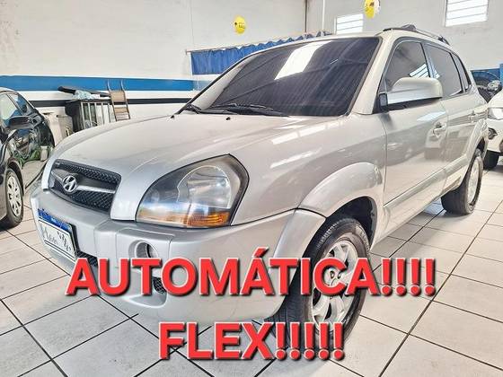 HYUNDAI TUCSON 2.0 MPFI GLS 16V 143CV 2WD FLEX 4P AUTOMÁTICO HYUNDAI TUCSON 2.0 MPFI GLS 16V 143CV 2WD FLEX 4P AUTOMÁTICO